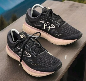 Brooks Glycerin 19 Women's Running Shoes Size 10 B (Medium) Black Pink - Picture 1 of 10