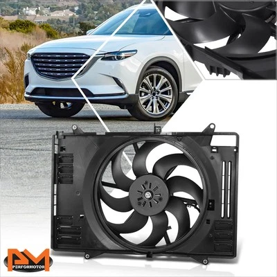 For 16-22 Mazda CX-9 OE Factory Style Lightweight Radiator Cooling Fan Assembly - Image 1 of 4