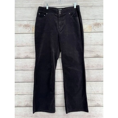 Pantalones Chico's Pana Bistro Bootcut para Mujer 2.5/14/L Negros Elastizados NUEVO Foto 1 de 4