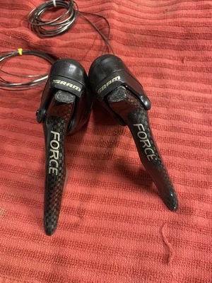 SRAM Force Double 10-Speed 1st Mechanical Road Bike Shifters - Image 1 of 4