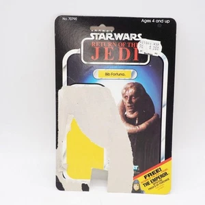 Bib Fortuna 65 De 1983 STAR WARS Kenner Vintage Original Card Back - Imagen 1 de 6