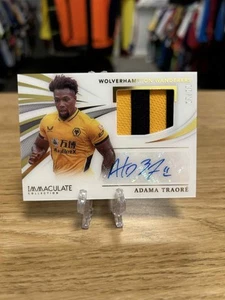 2019-20 Panini Immaculate Collection Adama Traore Patch Auto /10 - Picture 1 of 2