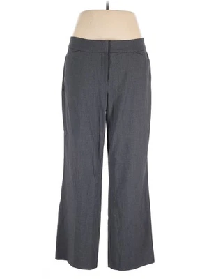 JM Collection Women Gray Dress Pants 16 - Image 1 of 2