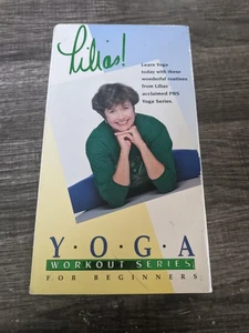 LILIAS YOGA FOR BEGINNERS WORKOUT SERIES 2 VHS TAPES FREE USA SHIP - Picture 1 of 2
