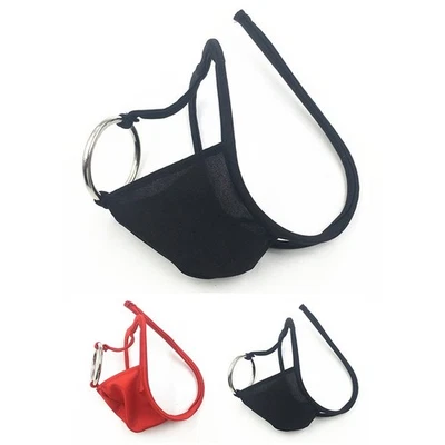 Schlanke und atmungsaktive Herren Solide C String G String Unterwäsche für Unsichtbaren Look - Bild 1 von 4