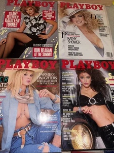 Vintage 1986 Playboy Magazine LOT OF 4 May, June, Sept, Nov. - Picture 1 of 5