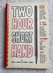 Vintage Two Hour Short Hand PB Instruction Guide 1963 - Picture 1 of 4