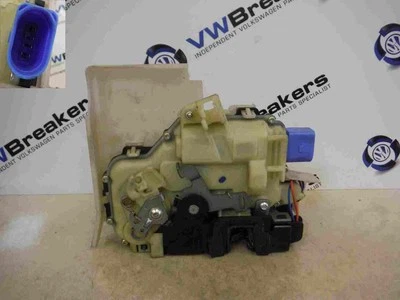 Cerradura puerta delantera Volkswagen Polo 2003-2008 9N3 pasajeros NSF mecanismo cierre 5 puertas Foto 1 de 2