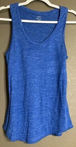 J.CREW Linen Royal Blue Tank Women’s size Small - Picture 1 of 6