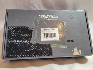 HighPoint SSD7540 Rocket R1508 PCIe 4.0 x16 NVMe AIC 8x M.2 RAID Controller Card - Picture 1 of 13