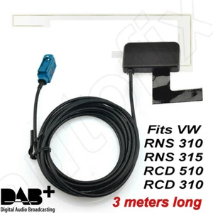 Antenna DAB FAKRA adatta per VW RNS 310 315 RCD 510 310 - Foto 1 di 5