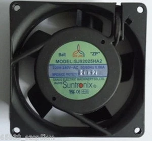 Ventilador axial centrífugo AC 220v 0.06A SANJUN SJ9225HA2 92*92*25mm Ventilador de refrigeración - Imagen 1 de 4
