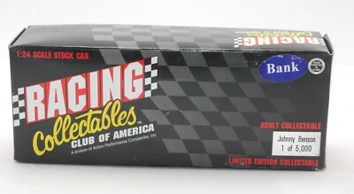 Action RCCA Johnny Benson Pennzoil #30 NASCAR Bank 1:24 NIB - Image 1 of 4