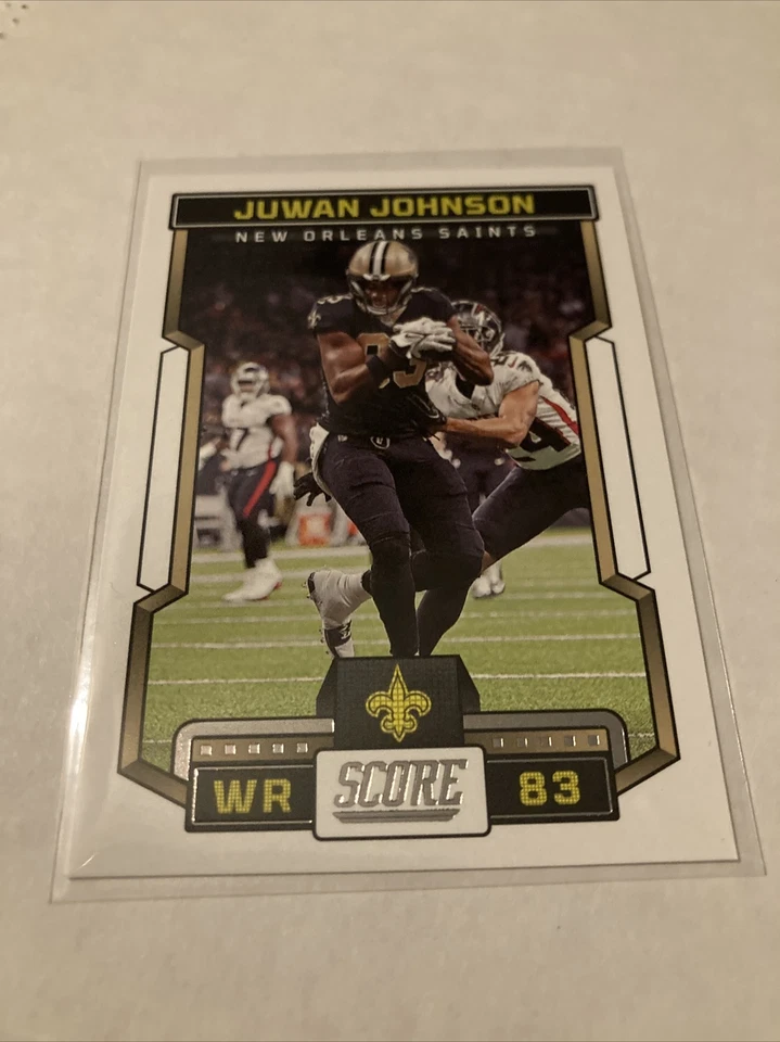 2023 Score Football #56 Juwan Johnson Saints - Image 1 of 1