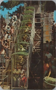 Canon City Colorado Steigung Bahn Bergstation Royal Gorge Postkarte A411 - Bild 1 von 2