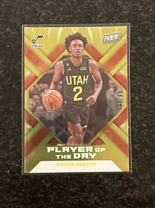 Collin Sexton/99 Panini Spieler des Tages 2022-23 Utah Jazz Nr. 8 - Bild 1 von 3