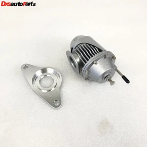 Brida adaptador EMUSA SSQV BOV y válvula de soplado plateada para 02-07 WRX/STI - Imagen 1 de 11