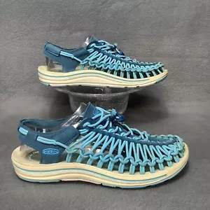 KEEN UNEEK Drizzle Green Senderismo Agua Río Exterior Sandalia Zapato 38 Mujer 7.5 - Imagen 1 de 15