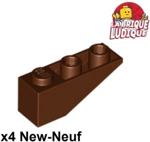 Lego 4x slope inverted pente inversée 33 3x1 marron/reddish brown 4287 NEUF - Imagen 1 de 1