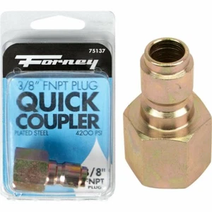 Forney 3/8 In. Female Quick Connect Pressure Washer Plug 75137 Forney  75137 3/8 - Picture 1 of 1