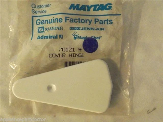 JENN AIR BOSCH REFRIGERATOR 70121-4 Cover, Upper Hinge (wht)    NEW IN BOX - Image 1 of 1