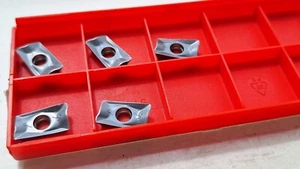 5 Sandvik carbide inserts R390-17 04 08E-ML 1040 ( 170408 Coromill 390 stainless - Picture 1 of 2
