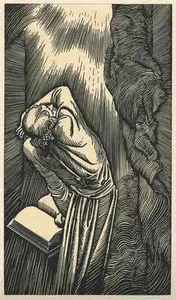 FAUST und PSYCHE - Hans WILDERMANN - 1927 Holzschnitt a.d. ZYKLUS WIRKLICHKEITEN - Picture 1 of 1