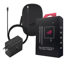 Original ASUS Official ROG 65W Adapter & 1.2m USB-C Cable (AC65-01) - Black