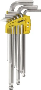 VESSEL Ball Point Hex L-Key Wrench 9PC. Set No.8309BPU 8309BPU - Picture 1 of 3