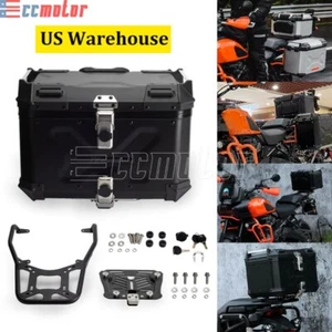 For Harley Pan America RA1250 RA1250S 2021-2024 Top Case Box W/ Luggage Rack Kit - Picture 1 of 11