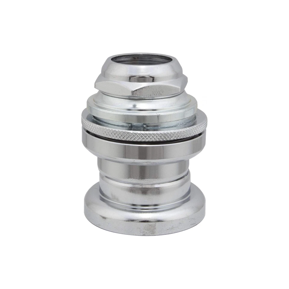 Traditional 1" Steel Threaded BMX ATB Road Bike Headset Chrome / Silver - Image 1 of 1