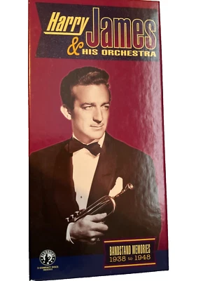 HARRY JAMES AND HIS ORCHESTRA BANDSTAND MEMORIES 1938-1948, MUSIC CD SET Foto 1 de 2