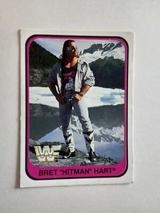 CARD WF WRESTLING MERLIN 1991 BRET HITMAN HART n 88 - Foto 1 di 2