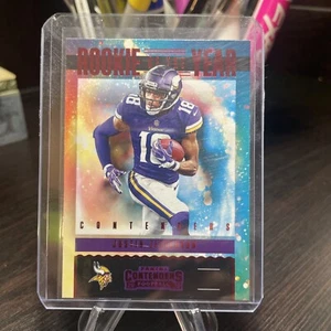 2020 Contenders Justin Jefferson Rookie of the Year RED Parallel #RY-JUJ VIKINGS - Picture 1 of 2