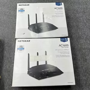2x NETGEAR WiFi Router R6330 - AC1600 Dual Band, 1600 Mbps - Picture 1 of 6