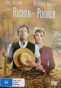 For Richer Or Poorer region 4 DVD (1997 Tim Allen / Kirstie Alley comedy movie) - Picture 1 of 2