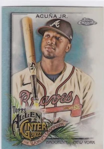 Allen & Ginter 2022 refractor cromado #14 Ronald Acuna Jr Braves - Imagen 1 de 1