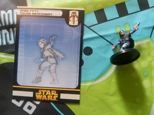 Star Wars Miniatures REVENGE OF THE SITH Boba Fett, Young Mercenary 42/60 - Picture 1 of 1