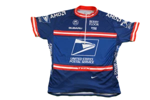 Maillot vélo vintage Nike United States postal service Visa Subaru - Foto 1 di 4