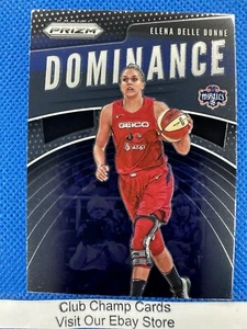 2020 #2 Elena Delle Donne Panini Prizm WNBA Baloncesto Dominance Insert Mystics - Imagen 1 de 2