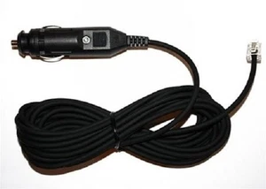 CABLE DE ALIMENTACIÓN RECTO para DETECTORES DE RADAR DE ESCOLTA 12 ft Solo NUEVO Cable Bel - Imagen 1 de 1