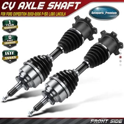 2x Conjunto de eje CV delantero para Ford F-150 Expedition Lobo Lincoln Navigator Foto 1 de 4