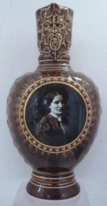 RARE Antique & Nice Believed As One of A Kind KPM Porcelain Portrait Jug, 12.5"H - Picture 1 of 15