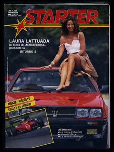 rivista STARTER settembre 1984 laura lattuada -nilma da silva-maserati -ferrari - Imagen 1 de 2