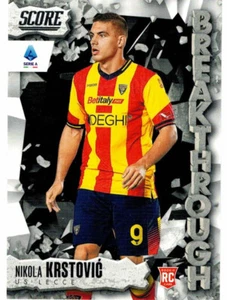 PANINI SCORE SERIE A 2023-2024 INSERT CARD BREAKTHROUGH N. 12 KRSTOVIC LECCE - Picture 1 of 2