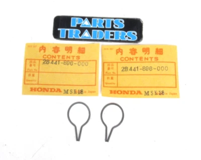 Muelle de fricción de arranque de retroceso genuino Honda (juego 2) 1986-1987 TRX70 FourTrax 70 Foto 1 de 2