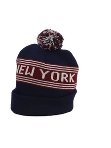 American Apparel Men's Hat Blue 100% Acrylic Beanie - Picture 1 of 5