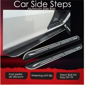 2PCS  Running Board fit for Infiniti QX50 2019-2025 Side Step Nerf Bars Aluminum - Picture 1 of 5