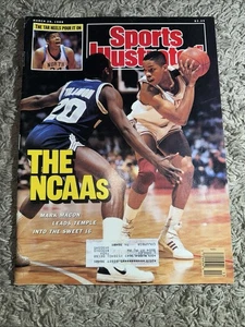 Sports Illustrated Magazine March 28, 1988 The NCAAs Marc Macon Leads Temple - Picture 1 of 6