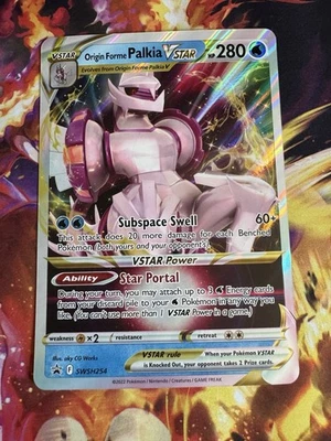 Origin Forme Palkia VSTAR SWSH254 Jumbo Cards Holo Oversize Pokemon TCG - Image 1 of 3
